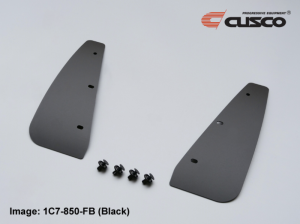 Toyota GR Yaris Mud Flaps - Front - Cusco - EVA Bolt On - Black - `22-`27